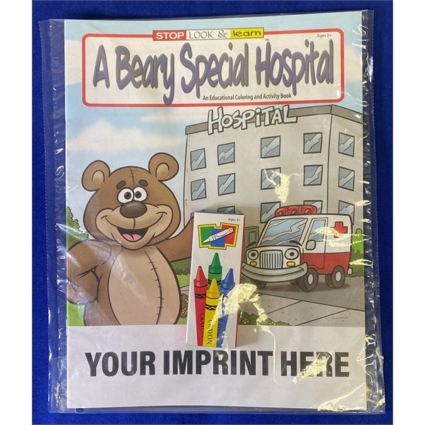 COLORING SET: A Beary Special Hospital educational coloring and activity book... from ASI 45815 Coloring Book Solutions / Coloring Book Solutions™