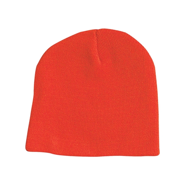 Acrylic knit 8" beanie. Blank product.... from ASI 84358 S&S Activewear