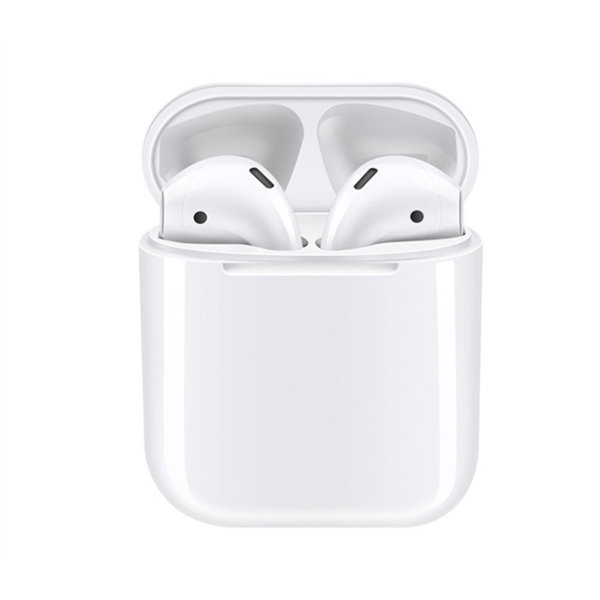 Wireless bluetooth earbuds with charging box with 1 color silkscreen imprint... from ASI 37218 Athena Promo (tm)
