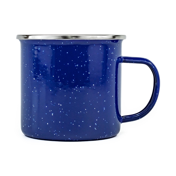 16 oz. Stainless Enamel Speckled Camp Mug... from ASI 99030 Zipline / Zipline®