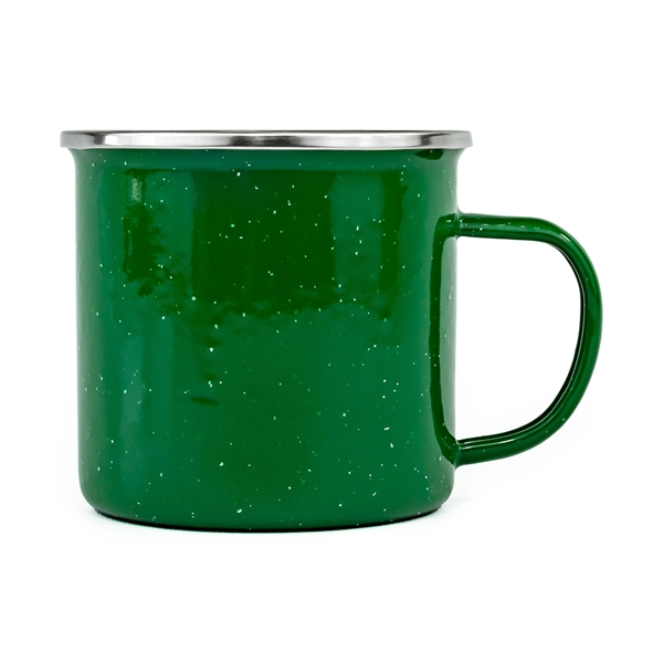16 oz. Stainless Enamel Speckled Camp Mug... from ASI 99030 Zipline / Zipline®