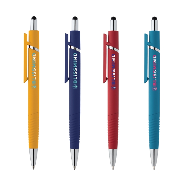 The bright colors of the pen are accented with chrome trim... from ASI 62088 IDProductsource