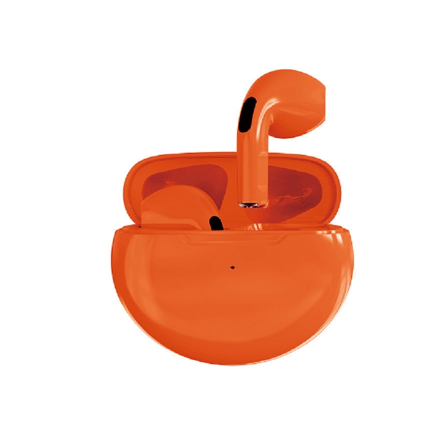 Waterproof Wireless Bluetooth Earbuds with round shape charging box... from ASI 37218 Athena Promo (tm)