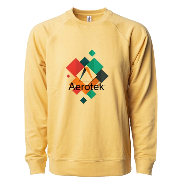 Unisex Lightweight Loopback Terry Crew... from ASI 30208 A P Specialties / AP Specialties