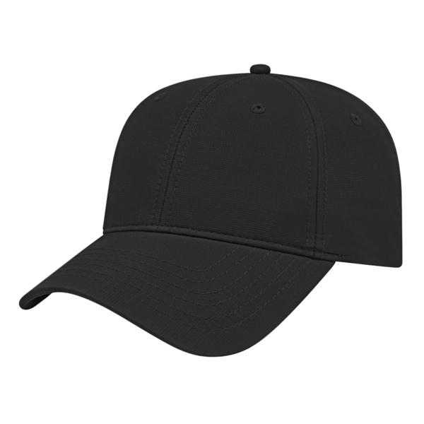 Low profile soft structured full fabric relaxed cap with standard pre-curved... from ASI 43792 Cap America Inc
