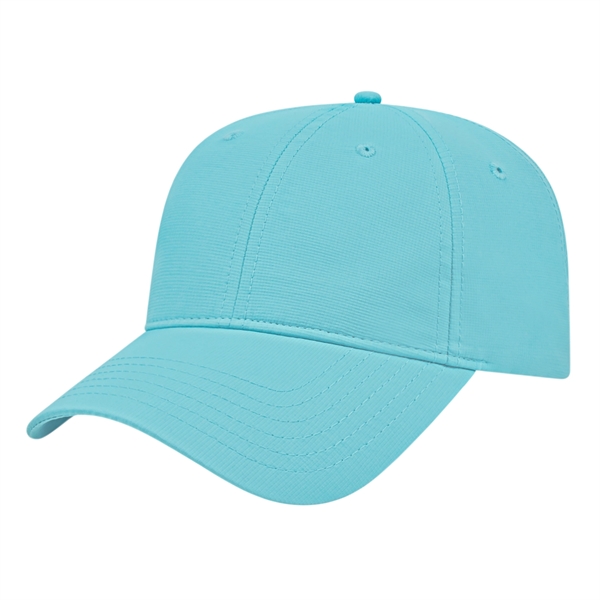 Low profile soft structured full fabric relaxed cap with standard pre-curved... from ASI 43792 Cap America Inc