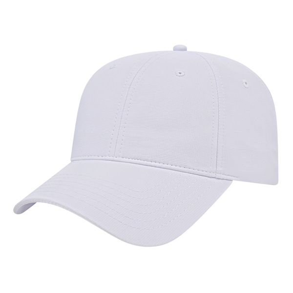 Low profile soft structured full fabric relaxed cap with standard pre-curved... from ASI 43792 Cap America Inc