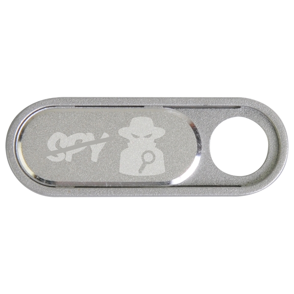 Super slim webcam cover, Aluminum with engraved logo, Individually packaged... from ASI 62124 iClick, Inc. / iClick®
