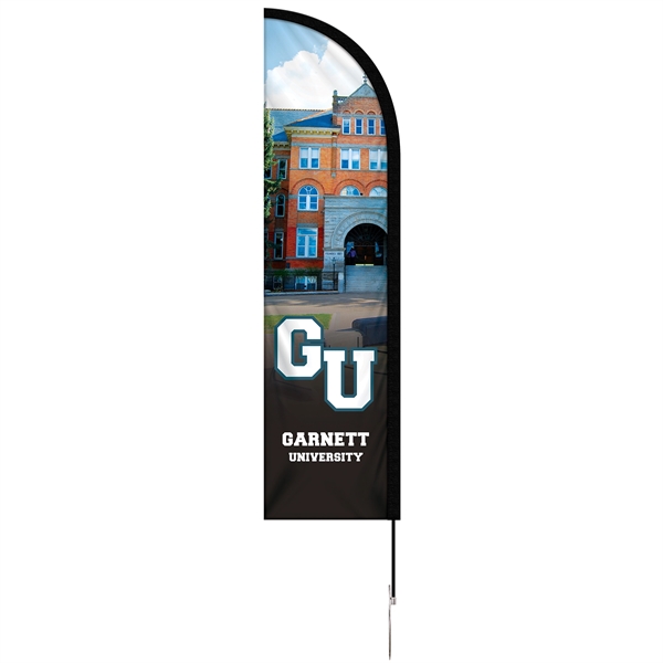 8' Double Sided Portable Half Drop Banner with Hardware Set. ACTUAL... from ASI 80228 Quinn