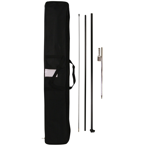 8' Double Sided Portable Half Drop Banner with Hardware Set. ACTUAL... from ASI 80228 Quinn