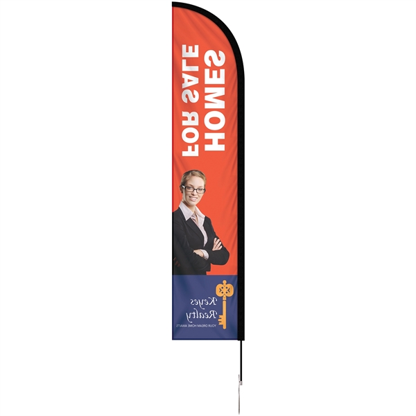 10' Single Reverse Portable Half Drop Banner with Hardware Set. ACTUAL... from ASI 80228 Quinn