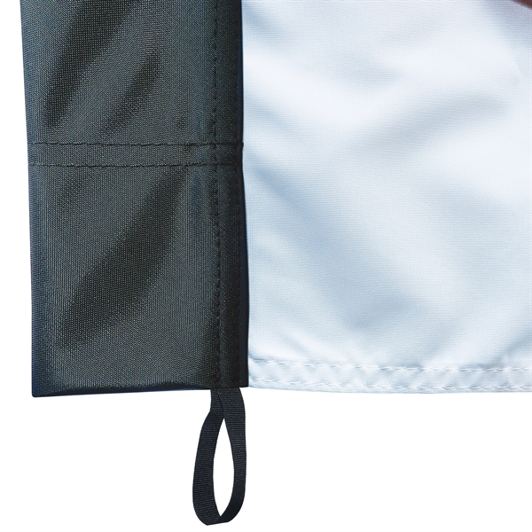 10' Double Sided Portable Half Drop Banner with Hardware Set. ACTUAL... from ASI 80228 Quinn