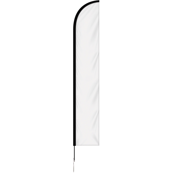 12' Double Sided Portable Half Drop Banner with Hardware Set. ACTUAL... from ASI 80228 Quinn