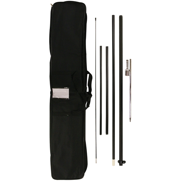 12' Double Sided Portable Half Drop Banner with Hardware Set. ACTUAL... from ASI 80228 Quinn