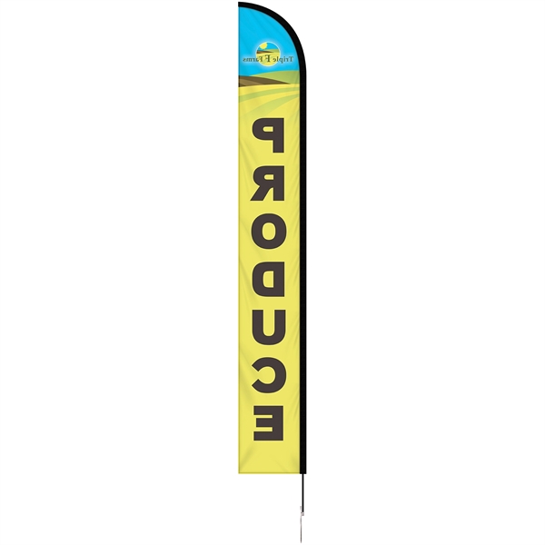 15' Single Reverse Portable Half Drop Banner with Hardware Set. ACTUAL... from ASI 80228 Quinn