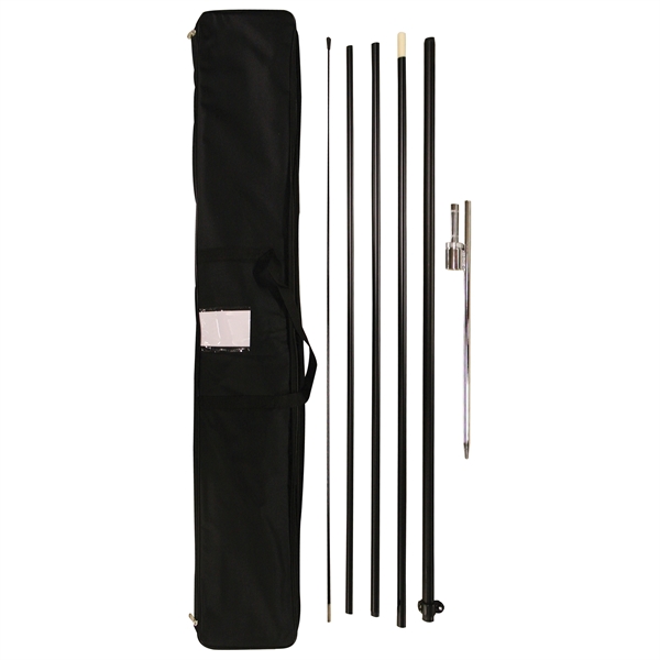 15' Single Reverse Portable Half Drop Banner with Hardware Set. ACTUAL... from ASI 80228 Quinn