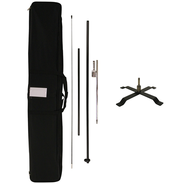 6' Portable Single Reverse Half Drop Kit with Cross Base. ACTUAL... from ASI 80228 Quinn