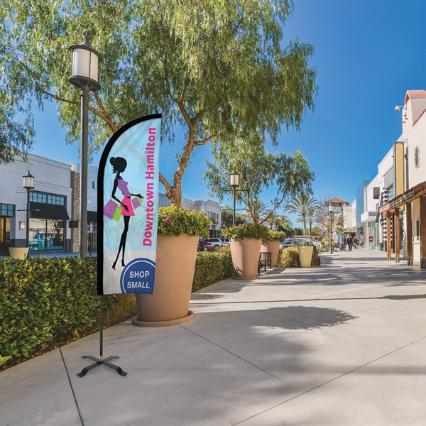 6' Portable Single Reverse Half Drop Kit with Cross Base. ACTUAL... from ASI 80228 Quinn