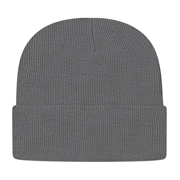 Sustainable Knit Cap with Cuff featuring a pro rib Tompkin knit... from ASI 43792 Cap America Inc