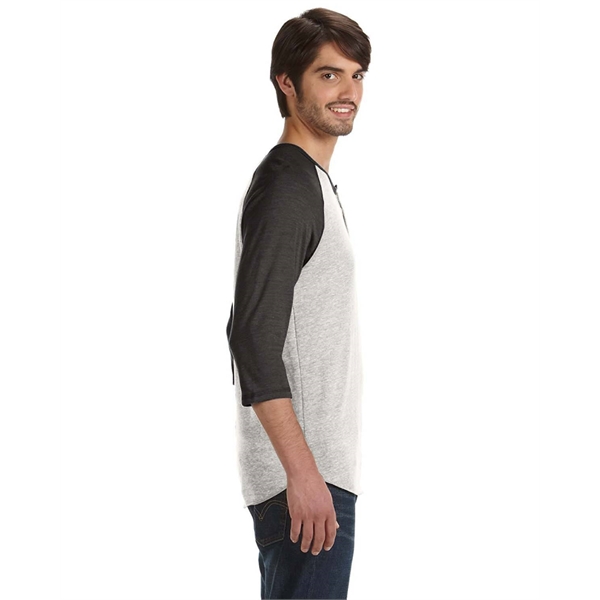 Alternative Unisex Eco-Jersey™ 3/4-SleeveRaglan Henley... from ASI 34063 alphabroder