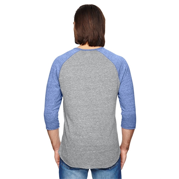 Alternative Unisex Eco-Jersey™ 3/4-SleeveRaglan Henley... from ASI 34063 alphabroder