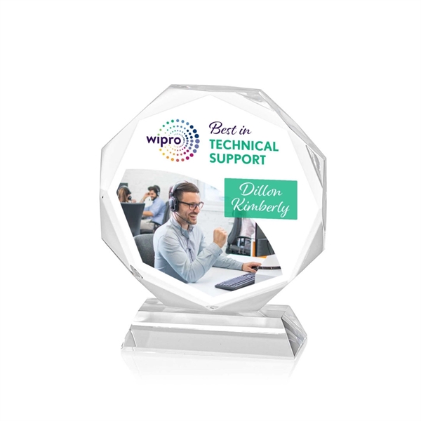 The Kenton Award is a beautiful octagonal Starfire Crystal award that... from ASI 84592 St Regis Group / St Regis