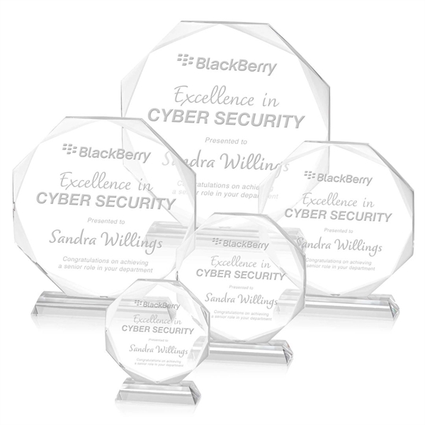 The Kenton Award is a beautiful octagonal Starfire Crystal award that... from ASI 84592 St Regis Group / St Regis