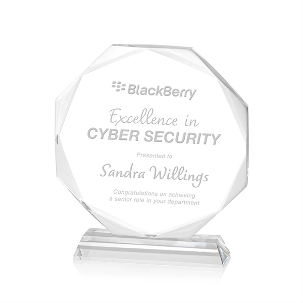 The Kenton Award is a beautiful octagonal Starfire Crystal award that... from ASI 84592 St Regis Group / St Regis