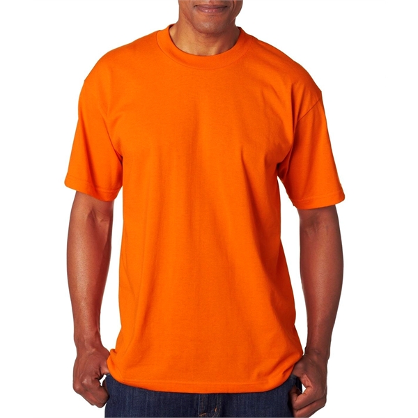 Bayside adult T-shirt with open-end yarn, a full cut, shoulder-to-shoulder taping,... from ASI 34063 alphabroder