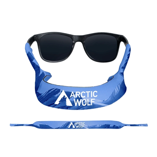 17" x 1" sunglasses strap with full color printing on both... from ASI 98360 WOWLine / WOWLine®