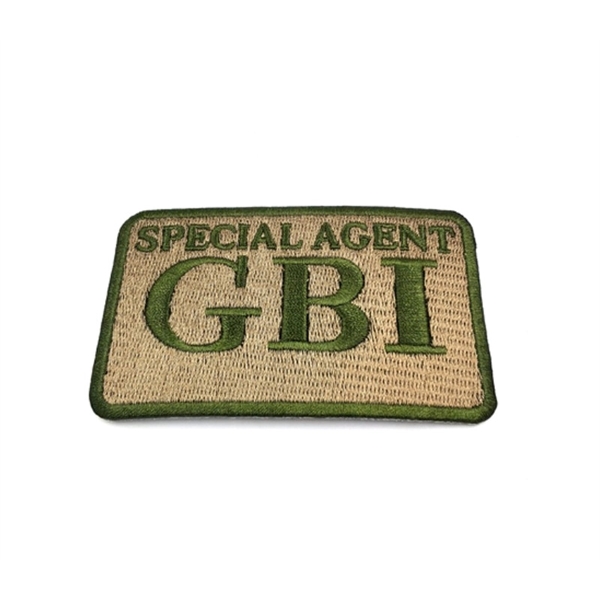 4" Custom embroidered patches plus free 2-5 colors embroidery on 1... from ASI 37218 Athena Promo (tm)