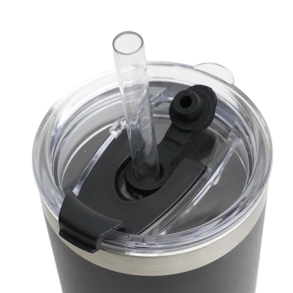 Premium stainless steel, double-walled, & vacuum-sealed 20 oz tumbler with a... from ASI 61966 HPG / Best Promotions USA