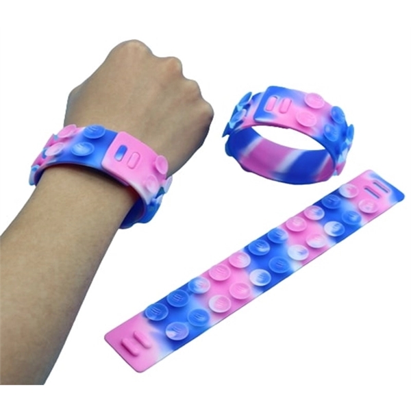 Slap Squido Pop Suction Cup Fidget Toy with 1c1p silkscreen imprint... from ASI 37218 Athena Promo (tm)