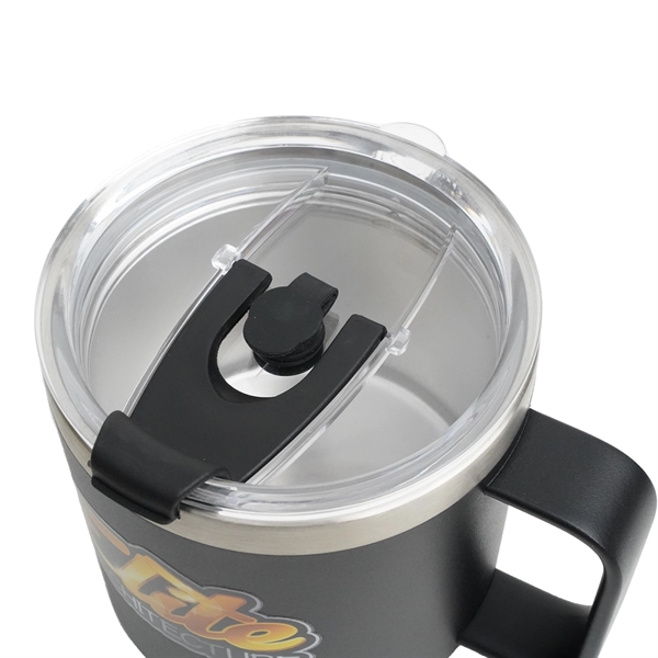 15 oz stainless steel, double-walled, & vacuum-sealed ranch-style tumbler with a... from ASI 61966 HPG / Best Promotions USA