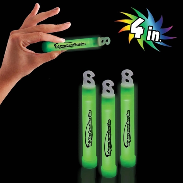 4" premium glow stick, offered in an assortment of colors.... from ASI 42016 Brighter Promotions Inc / Chemical Light™