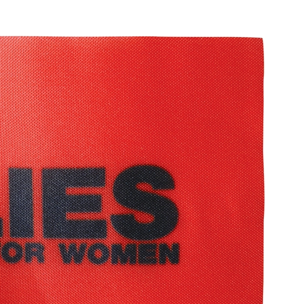 6" x 9" single reverse polyester stick flag on a 11.8"... from ASI 80228 Quinn