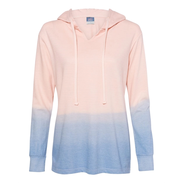 MV Sport Women's French Terry Ombre Hooded Sweatshirt... from ASI 84358 S&S Activewear