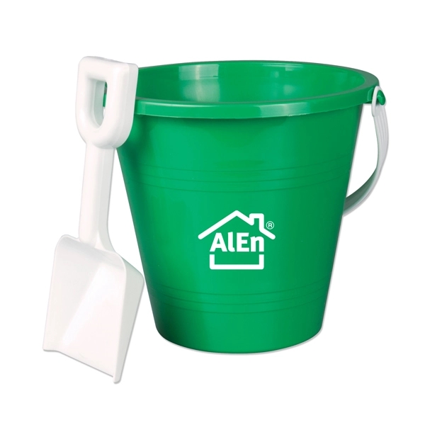 Plastic pail and shovel that measures 6".... from ASI 98360 WOWLine / WOWLine®