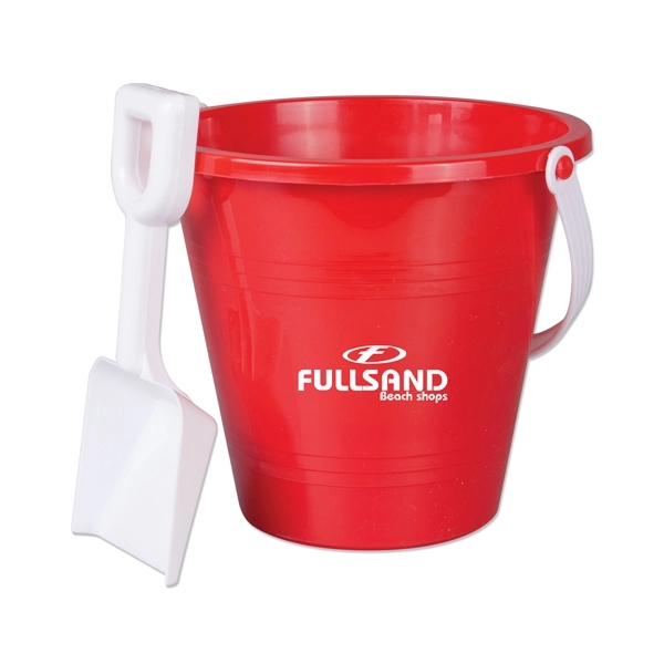 Plastic pail and shovel that measures 6".... from ASI 98360 WOWLine / WOWLine®