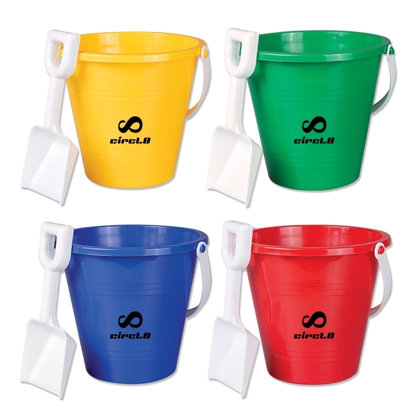 Plastic pail and shovel that measures 6".... from ASI 98360 WOWLine / WOWLine®