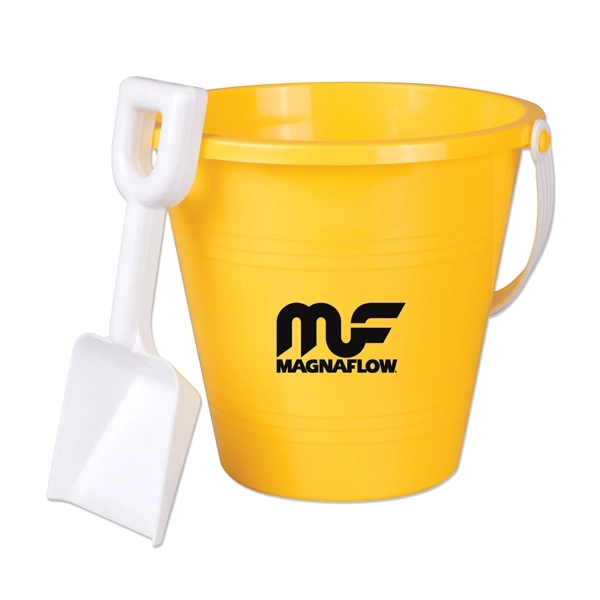 Plastic pail and shovel that measures 6".... from ASI 98360 WOWLine / WOWLine®