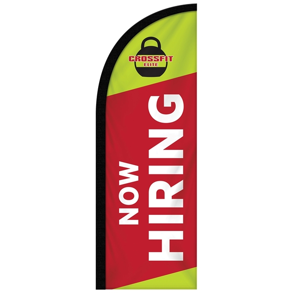 6' Double Sided Custom Portable Half Drop Banners... from ASI 80228 Quinn