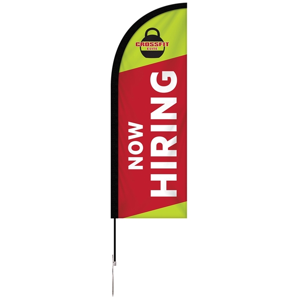 6' Double Sided Portable Half Drop Banner with Hardware Set. ACTUAL... from ASI 80228 Quinn