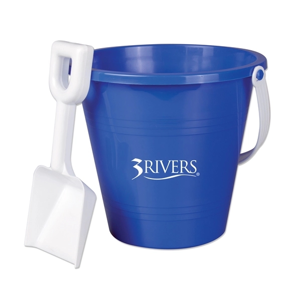 Plastic sand pail with shovel.... from ASI 98360 WOWLine / WOWLine®