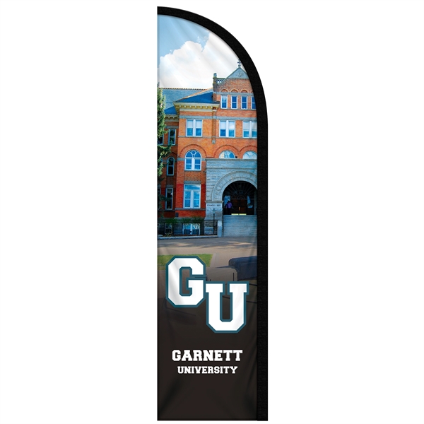 8' Double Sided Custom Portable Half Drop Banners... from ASI 80228 Quinn