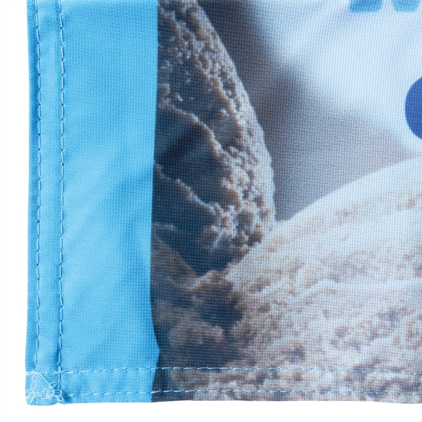 8' Double Sided Custom Portable Half Drop Banners... from ASI 80228 Quinn