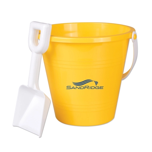 Plastic sand pail with shovel.... from ASI 98360 WOWLine / WOWLine®