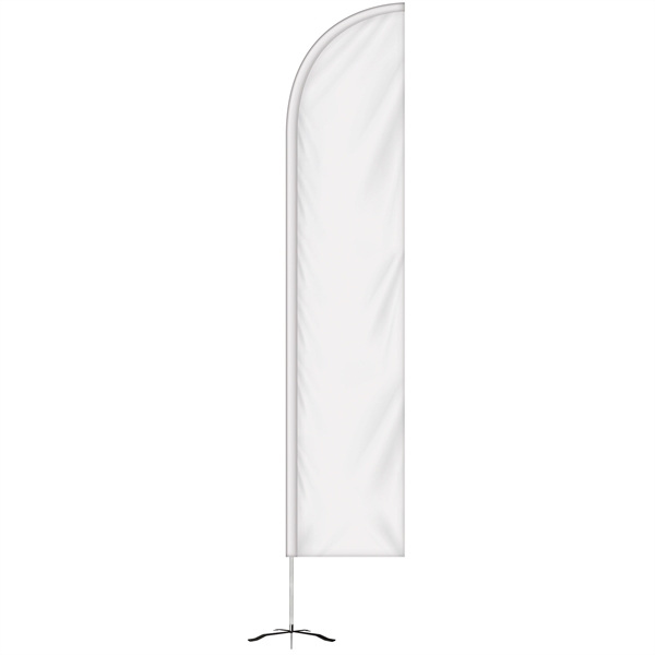10' Double Sided Half Drop Banner w/ Premium Hardware & Cross... from ASI 80228 Quinn