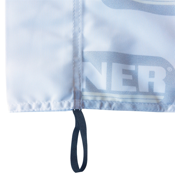 12' Double Sided Half Drop Banner w/ Premium Hardware & Cross... from ASI 80228 Quinn