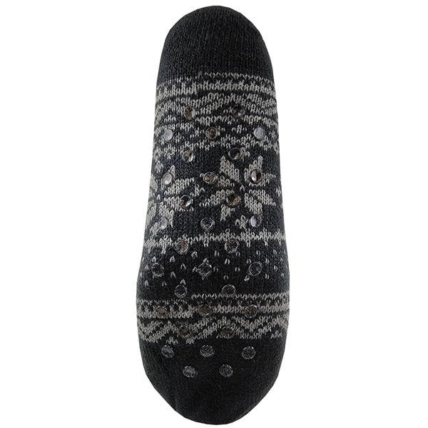 Sherpa lined crew length knit socks made of 100% polyester and... from ASI 90160 Suntex Industries